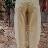 BUTTER YELLOW BALLOON JEANS 9111-8