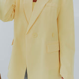 ALISSA BUTTER YELLOW BLAZER