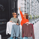 XANTHE RED MUSTHAVE SWEATER