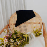 TESS DARK BLUE SCARF