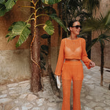 MORELIA ORANGE PANTS