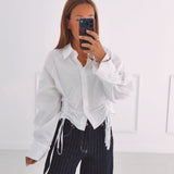 CHRISTINA WHITE BLOUSE