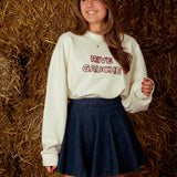 RIVE GAUCHE ECRU SWEATER