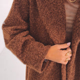 CEDAR BROWN COAT