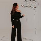 CLASSY VIBE BLACK PANTS