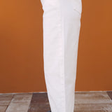 WHITE BALLOON JEANS 9111-7