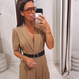 MILAINE BEIGE JUMPSUIT
