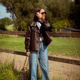 BANDIT BROWN LEATHER JACKET