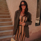 SIRINE BROWN BLAZER