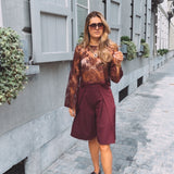 CECILY BORDEAUX BERMUDA SHORT