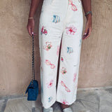 SUN & SAND ECRU SUMMER PANTS