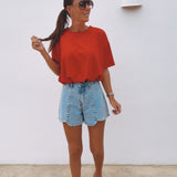 ANDREA RED T-SHIRT