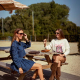 CHARLIE BLUE DENIM TWO-PIECE SET