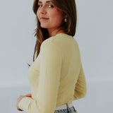 RUBY YELLOW LONGSLEEVE SHIRT
