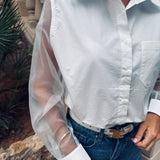 FISTERRA WHITE BLOUSE