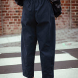 ELIDI DARK BLUE BALLOON PANTS