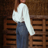 CARLIE WHITE LONGSLEEVE SHIRT