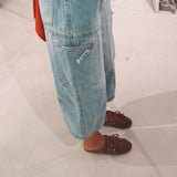 BLUE DENIM BERMUDA 8054