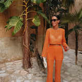 MORELIA ORANGE BLOUSE