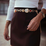 HATTIE BROWN SKIRT