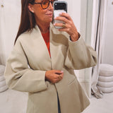 THALINA BEIGE BLAZER