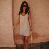 BASMA MULTICOLOR DRESS