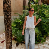 PALOMA WHITE OPEN BACK TOP