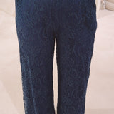 KAAT DARK BLUE LACE PANTS