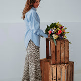 VALERIA LIGHT BLUE BLOUSE