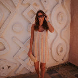 BASMA MULTICOLOR DRESS