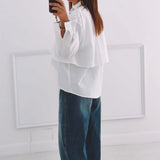 MAEVA WHITE BLOUSE