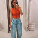 VEERLE RED TOP