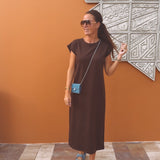 ENDLESS SUMMER BROWN DRESS