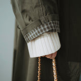 CIBELY DARK GREY MUSTHAVE TRENCHCOAT