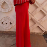 LOULOU RED SKIRT