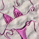 VIVA MEXICO PINK PEARL BIKINI TANGA