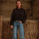 EILEEN BROWN KNITTED SWEATER