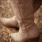 MERCY BEIGE COWBOY BOOTS
