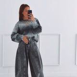 PHOEBE GREY SWEATER