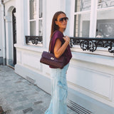 FRANNY BURGUNDY SWEATER