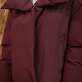 ANOUSHKA'S FAVOURITE BURGUNDY AUTUMN JACKET