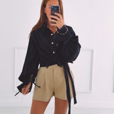 PRISCILLA BEIGE SHORT