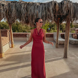 KAHINA DARK PINK DRESS