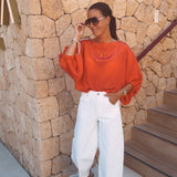 SALOU RED BLOUSE
