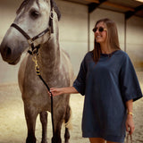 ECLIPSE DARK BLUE SWEATER DRESS