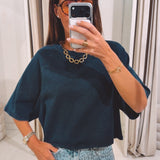 MADELEINE DARK BLUE T-SHIRT