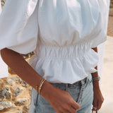 JAVEA WHITE BLOUSE