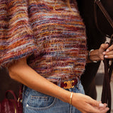 ARIZONA MULTICOLOUR FLUFFY BLOUSE