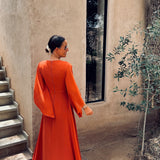 FERDA TERRACOTTA DRESS