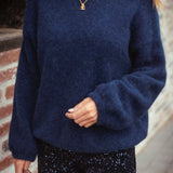 KEELY BLUE PULLOVER